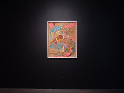 Haya Zaidi, Up against, exhibition view. Courtesy of Kavi Gupta Gallery