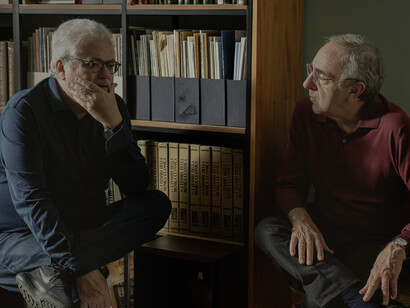 Silvio Orlando e Roberto Andò