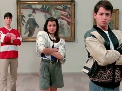 Matthew Broderick em cena do filme 'Curtindo a vida adoidado'