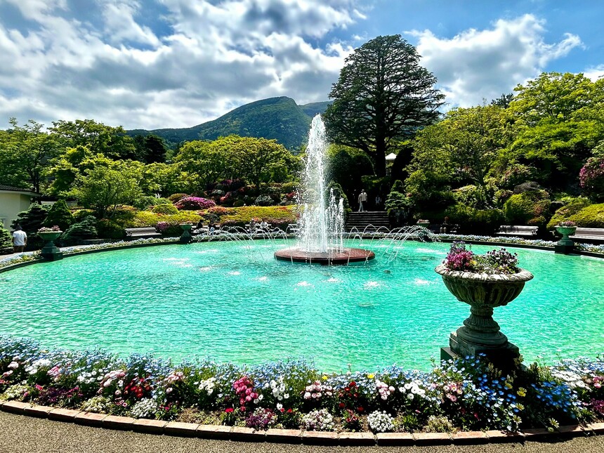 Hakone Gora Park: the first French-styled garden in Japan