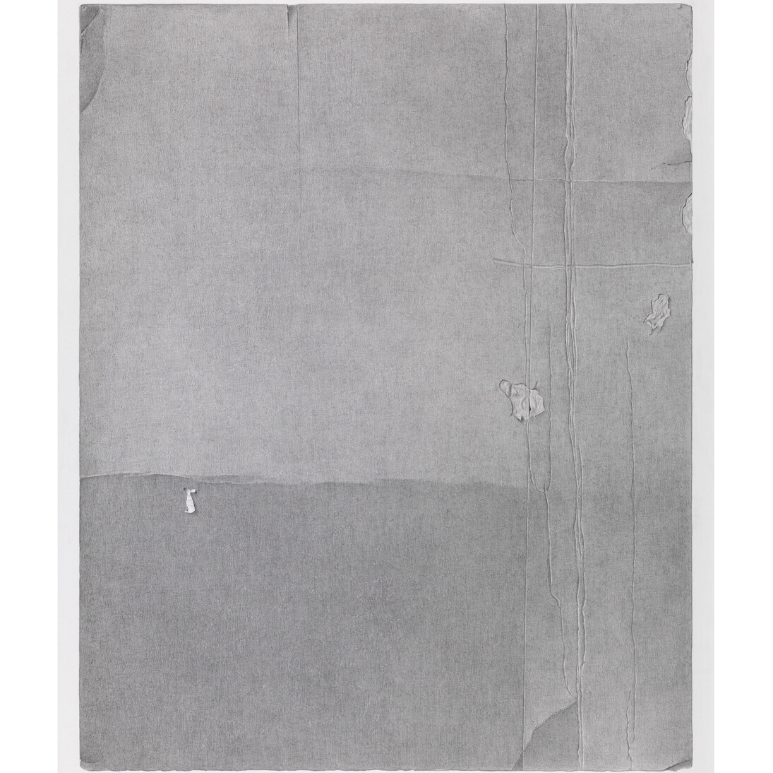David Musgrave, Bent plane, 2015, graphite on paper, 88.9 x 71.7 cm (35" x 28 1/4"), 92.7 x 75.5 cm (36 1/2" x 29 3/4") (framed), Photo: Marcus Leith. Courtesy of greengrassi, London