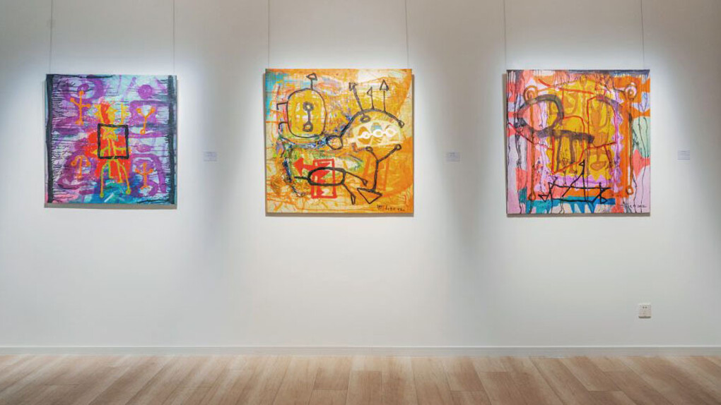 Reminiscences of the Mekong River. Courtesy of Galerie Dumonteil