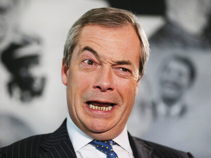 Nigel Farage candidato per l'estrema destra in Inghilterra