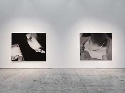 Alexis Ralaivao, Éloge de l’ombre (In praise of shadows), exhibition view. Courtesy of Paul Kasmin Gallery