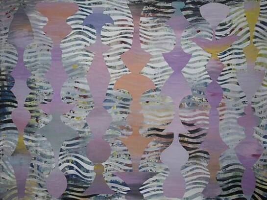 Perry Burns, Oceana, 2014, oil on canvas, 36 x 48 inches