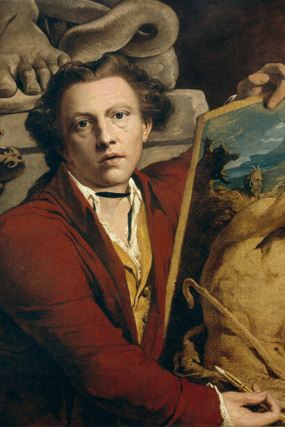James Barry (1767-1770), Self-portrait as Timanthes, begun c.1780, completed in 1803, Photo © National Gallery of Ireland
