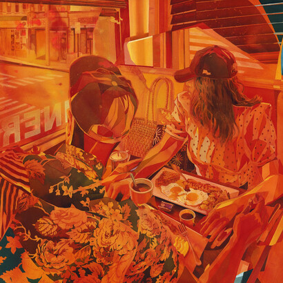 Esteban Del Valle, Sunny side (detail), 2025. Courtesy of the Schoolhouse Gallery