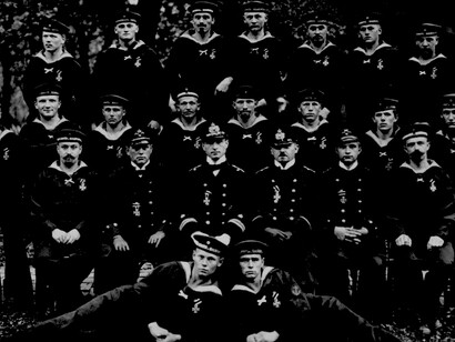 Otto Weddiger und die Besatzung von U 9 