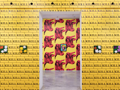 Elaine Sturtevant, Sturtevant: el eco de la innovación, vista de exhibición. Cortesía del Centro Andaluz de Arte Contemporáneo