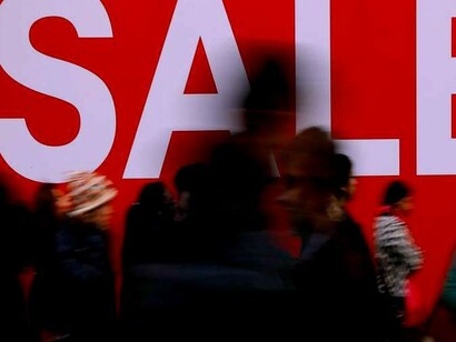 El frenesí de las rebajas
