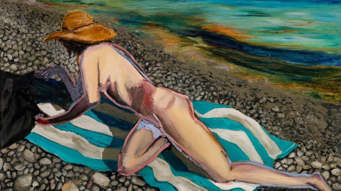 Darius Yektai, Kasos 2 (detail), 2025. Courtesy of Grenning Gallery