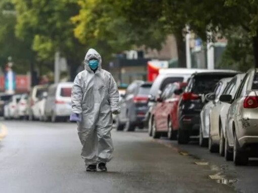 China is undertaking the single largest quarantine program ever, by locking down 50 million people in several well sprayed-disinfected cities 