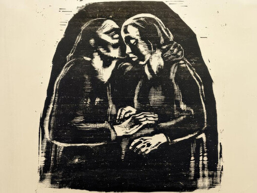 Käthe Kollwitz, María y Elisabeth III, 1929