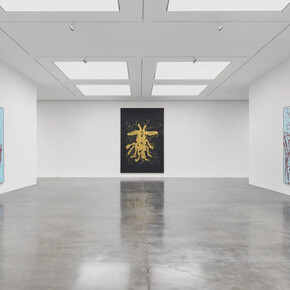 Georg Baselitz, Back again, exhibition view. Courtesy of White Cube