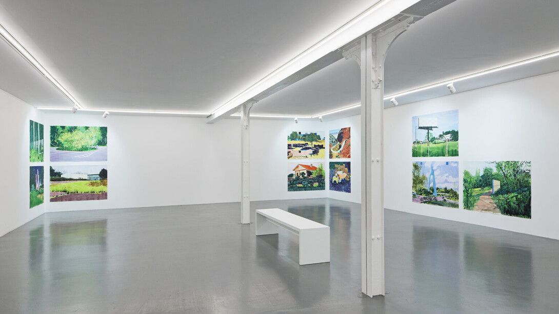 Yvan Salomone, Quand même, exhibition view. Courtesy of Xippas