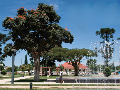 Parque en Huambo, Angola