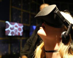 Virtual Reality at the Museum. Courtesy of The Franklin Institute
