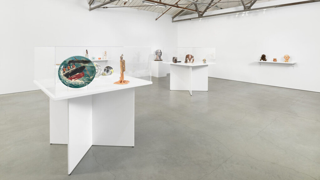 Various artists, RBG at 50, focus on ceramics, exhibition view. Courtesy of Rena Bransten Gallery