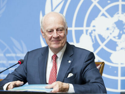 Staffan de Mistura, Staffan de Mistura, diplomatico italo-svedese già Sottosegretario alle Nazioni Unite