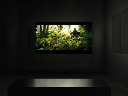 Liam Gillick & Adam Pendleton. Courtesy of Eva Presenhuber