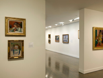 William J. Glackens, Exhibition view. Courtesy of NSU Art Museum