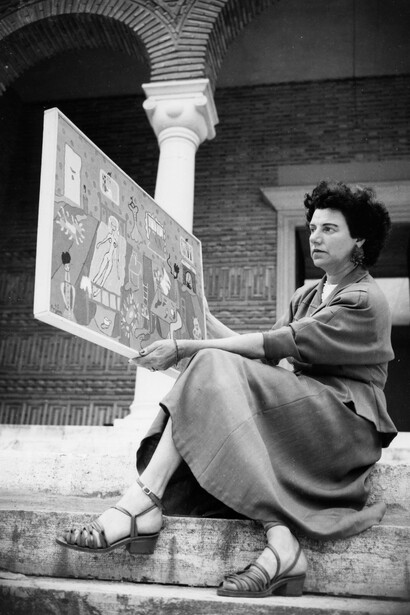 Peggy Guggenheim da giovane