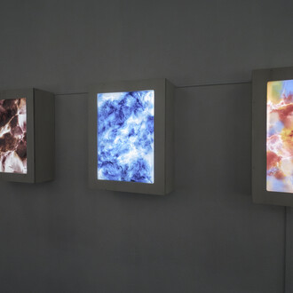 Glass: transcending matter. The Cirva collections, exhibition view. Courtesy of Musée Ariana