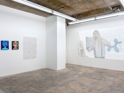 Philip Gerald, how to be a artist, Installation view 3, 2021. Courtesy PUBLIC Gallery