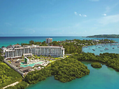 Zona turística de la Bahía Montego, Jamaica