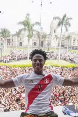 IShowSpeed, popular streamer estadounidense, causó furor en Lima, donde recibió un recibimiento multitudinario el 28 de enero