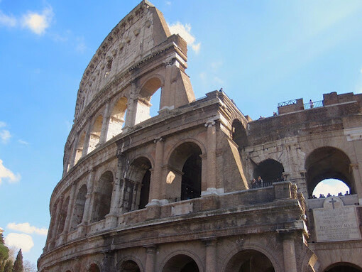 El Coliseo o Anfiteatro Flavio, Roma, Italia