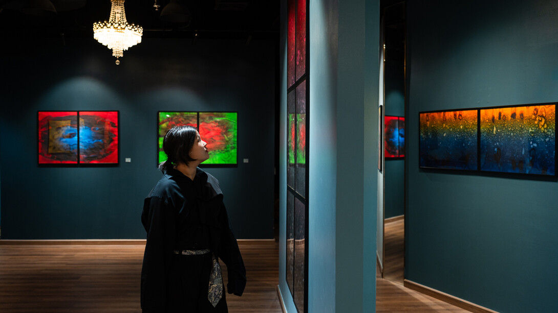 Phattharakorn Singthong, Fields of conditions, exhibition view. Courtesy of Number 1 Gallery