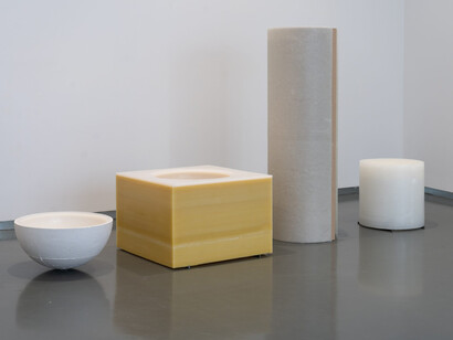 Mercedes Pimiento, Armazón y envoltura, exhibition view. Courtesy of Alarcón Criado Gallery