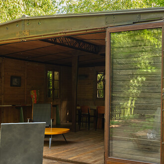 Jean Prouvé, Maison démontable 6×6, 1944. Courtesy of Carpenters Workshop Gallery