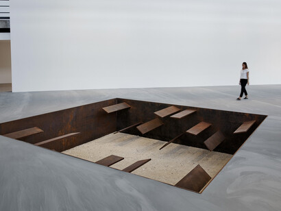 Michael Heizer. Courtesy of Gagosian Gallery