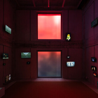 Three stories, monsters, opium, time, exhibition view. Courtesy of Kiang Malingue