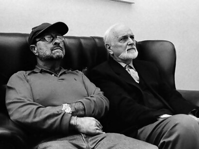 Lucio Dalla con Roberto Roversi