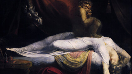 «La pesadilla» (1778), Johann Heinrich Füssli 