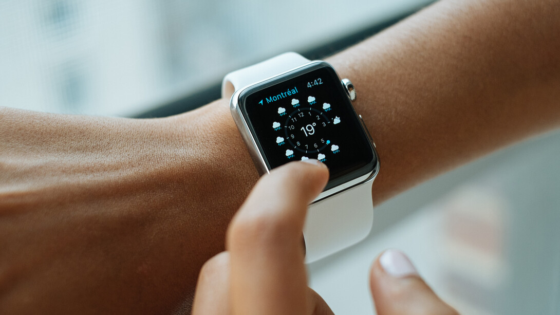 Weather forecasts on an Apple Watch