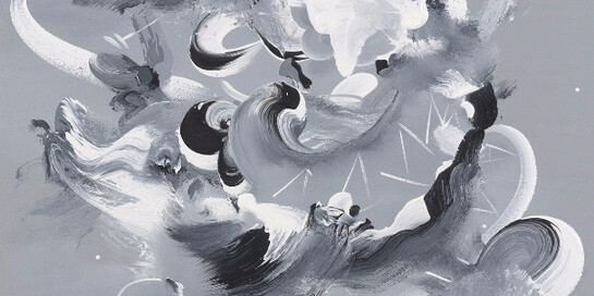 Fiona Rae. Courtesy of Buchmann Galerie Lugano