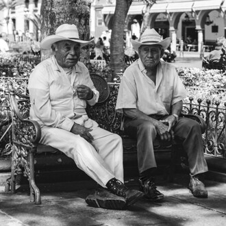 Andy Lagunes, Pláticas del pasado, 2025. Courtesy of 1202 Contemporary