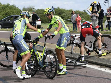 La caduta di Contador