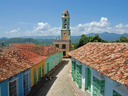 Cuban colors and architectures
