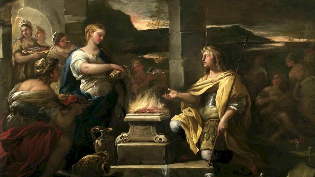 Luca Giordano, Ulisse e Calipso