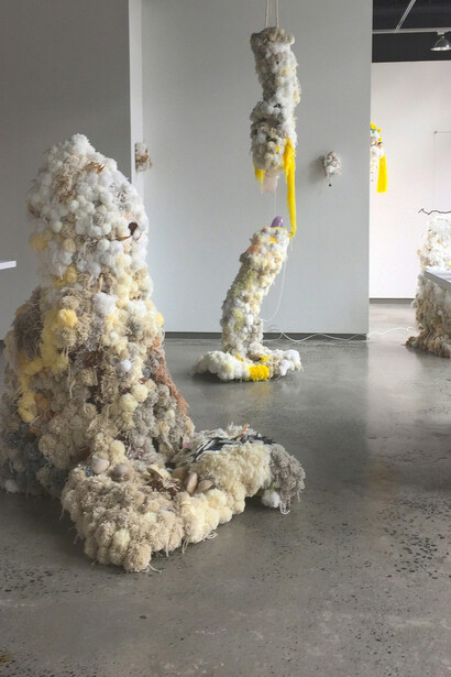 Pamela Sabroso & Alison Siegel. Courtesy of Heller Gallery