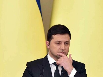 Ukrainian President Volodymyr Zelensky in an impassioned address to Canada's parliament