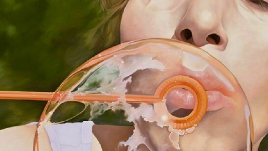 Daryl Zang, Bliss, 2012 Formatting, 32 x 48 in, Oil on Canvas, framed