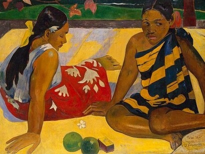 Parau Api. What's New?, Paul Gaugin, olio su tela, 1892
