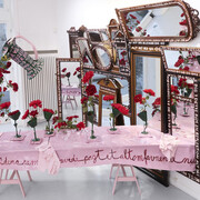 Rie Elise Larsen, The last meal. A new beginning, exhibition view. Courtesy of Galleri Christoffer Egelund