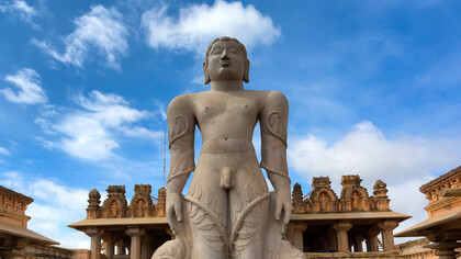 Lord Gomateshwara Statute at Shravanbelagola